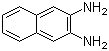 structure of CAS# 771-97-1, 2,3-Diaminonaphthalene;2,3-Naphthalenediamine; Naphthalene-2,3-diamine