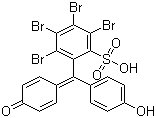 结构式 CAS# 77172-72-6, 3,4,5,6-四溴酚磺酞