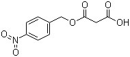 结构式 CAS# 77359-11-6, 丙二酸单对硝基苄酯