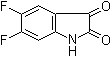 结构式 CAS# 774-47-0, 5,6-二氟靛红