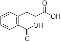 2-Carboxyhydrocinnamic acid molecular structure (CAS 776-79-4)