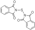 结构式 CAS# 7764-29-6, N,N'-硫二邻苯二甲酰亚胺