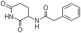 结构式 CAS# 77658-84-5, 抗瘤酮 A10; 3-苯基乙酰氨基-2,6-哌啶二酮