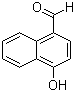 结构式 CAS# 7770-45-8, 4-羟基-1-萘甲醛