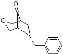 结构式 CAS# 77716-01-9, 7-苄基-3-氧杂-7-氮杂双环[3.3.1]壬烷-9-酮