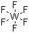 structure of CAS# 7783-82-6, Tungsten hexafluoride;Tungsten(VI) fluoride
