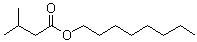 structure of CAS# 7786-58-5, n-Octyl isovalerate;ENT 30598; NSC 21891; Octyl 3-methyl butyrate; Octyl 3-methylbutanoate; Octyl isovalerate