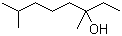 Tetrahydrolinalool molecular structure (CAS 78-69-3)