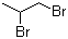 structure of CAS# 78-75-1, 1,2-Dibromopropane;Propylene dibromide