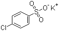 结构式 CAS# 78135-07-6, 4-氯苯磺酸钾