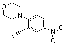 structure of CAS# 78252-11-6, 2-(4-Morpholinyl)-5-nitrobenzonitrile;2-Morpholino-5-nitrobenzonitrile