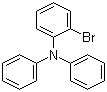 structure of CAS# 78600-31-4, 2-Bromotriphenylamine;o-Bromophenyldiphenylamine