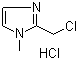 structure of CAS# 78667-04-6, 1-Methyl-2-(chloromethyl)imidazole hydrochloride;2-(Chloromethyl)-1-methyl-1H-imidazole hydrochloride; 2-(Chloromethyl)-1-methylimidazole hydrochloride