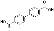 结构式 CAS# 787-70-2, 联苯二甲酸; 4,4'-联苯二羧酸