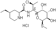 structure of CAS# 78822-40-9, Pirlimycin hydrochloride;Pirsue; U 57930E