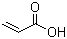 Acrylic acid molecular structure (CAS 79-10-7)
