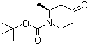 结构式 CAS# 790667-49-1, (S)-2-甲基-4-氧代哌啶-1-羧酸叔丁酯