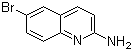 结构式 CAS# 791626-58-9, 6-溴-2-氨基喹啉