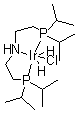 structure of CAS# 791629-96-4, Chlorodihydrido[bis(2-diisopropylphosphino)ethylamine]iridium(III), mixture of isomers