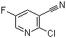 structure of CAS# 791644-48-9, 2-Chloro-5-fluoro-3-pyridinecarbonitrile;2-Chloro-5-fluoronicotinonitrile