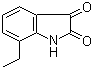 structure of CAS# 79183-65-6, 7-Ethylisatin;7-Ethyl-1H-indole-2,3-dione