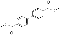 structure of CAS# 792-74-5, Biphenyl dimethyl dicarboxylate;B.D.D.; Dimethyl biphenyl-4,4'-dicarboxylate; [1,1'-Biphenyl]-4,4'-dicarboxylic acid dimethyl ester
