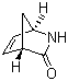 结构式 CAS# 79200-56-9, (-)-文斯内酰胺; (1R,4S)-2-氮杂二环[2.2.1]庚-5-烯-3-酮