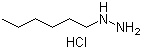 Hexylhydrazine hydrochloride molecular structure (CAS 79201-41-5)