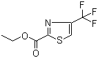 4-Trifluoromethylthiazole-2-carboxylic acid ethyl ester molecular structure (CAS 79247-86-2)