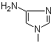 structure of CAS# 79578-98-6, 1-Methyl-1H-imidazol-4-amine