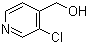 structure of CAS# 79698-53-6, 3-Chloro-4-pyridinemethanol;(3-Chloropyridin-4-yl)methanol