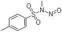结构式 CAS# 80-11-5, N-甲基-N-亚硝基对甲苯磺酰胺