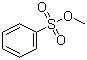 structure of CAS# 80-18-2, Methyl benzenesulfonate;Benzenesulfonic acid methyl ester
