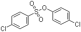 structure of CAS# 80-33-1, Chlorfenson;4-Chlorophenyl 4-chlorobenzenesulfonate; p-Chlorophenyl p-chlorobenzenesulfonate