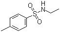structure of CAS# 80-39-7, N-Ethyl-p-toluenesulfonamide;N-Ethyltoluene-4-sulphonamide
