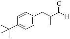 structure of CAS# 80-54-6, Lily aldehyde;Lillial; 2-(4-tert-Butylbenzyl)propionaldehyde