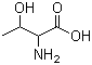 structure of CAS# 80-68-2, DL-Threonine;(+/-)-2-Amino-3-hydroxybutyric acid