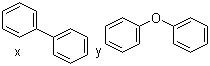structure of CAS# 8004-13-5, Dowtherm A;Diphyl; Biphenyl-diphenyl ether mixture