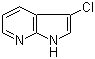 结构式 CAS# 80235-01-4, 3-氯-7-氮杂吲哚; 3-氯-1H-吡咯并[2,3-b]吡啶