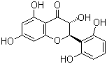 结构式 CAS# 80366-15-0, 甘肃黄芩素; 2',5,6',7-四羟基二氢黄烷酮