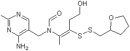 Fursultiamine molecular structure (CAS 804-30-8)