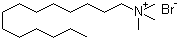 Cetrimide molecular structure (CAS 8044-71-1)