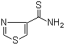 structure of CAS# 80653-66-3, 4-Thiazolecarbothioamide