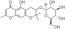 structure of CAS# 80681-44-3, Sec-O-Glucosylhamaudol