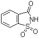 structure of CAS# 81-07-2, Saccharin;1,2-Benzisothiazol-3(2H)-one 1,1-dioxide; 2,3-Dihydroxy-1,2-benzisothiazol-3-one 1,1-dioxide