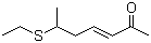 6-Ethylthio-3-hepten-2-one molecular structure (CAS 81008-52-8)
