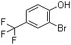 结构式 CAS# 81107-97-3, 2-溴-4-三氟甲基苯酚