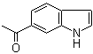 structure of CAS# 81223-73-6, 6-Acetylindole