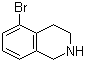 结构式 CAS# 81237-69-6, 5-溴-1,2,3,4-四氢异喹啉