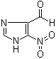 structure of CAS# 81246-34-6, 5-Nitro-1H-imidazole-4-carboxaldehyde